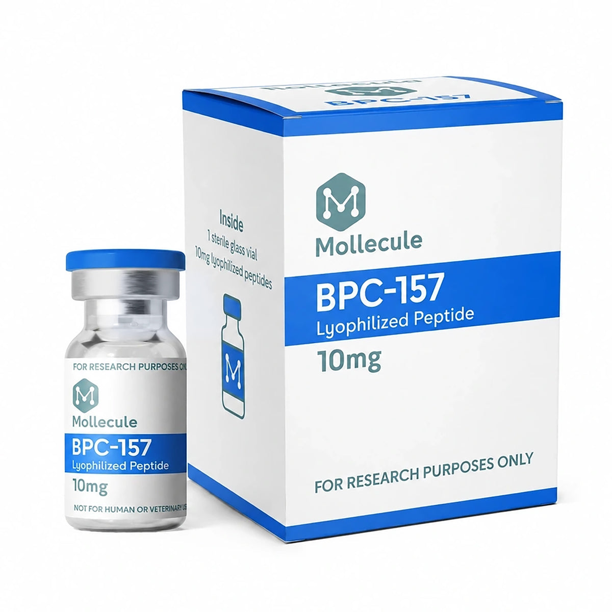 BPC-157 vial and box