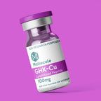 GHK-Cu 100mg lyophilized peptide vial