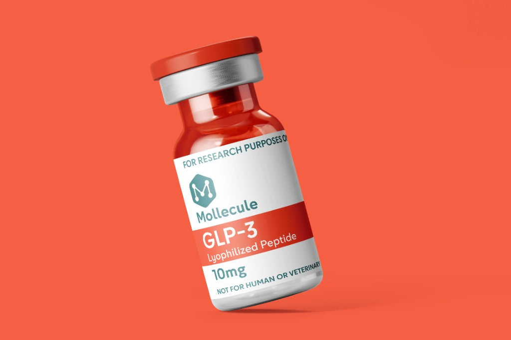 GLP-3 lyophilized peptide vial