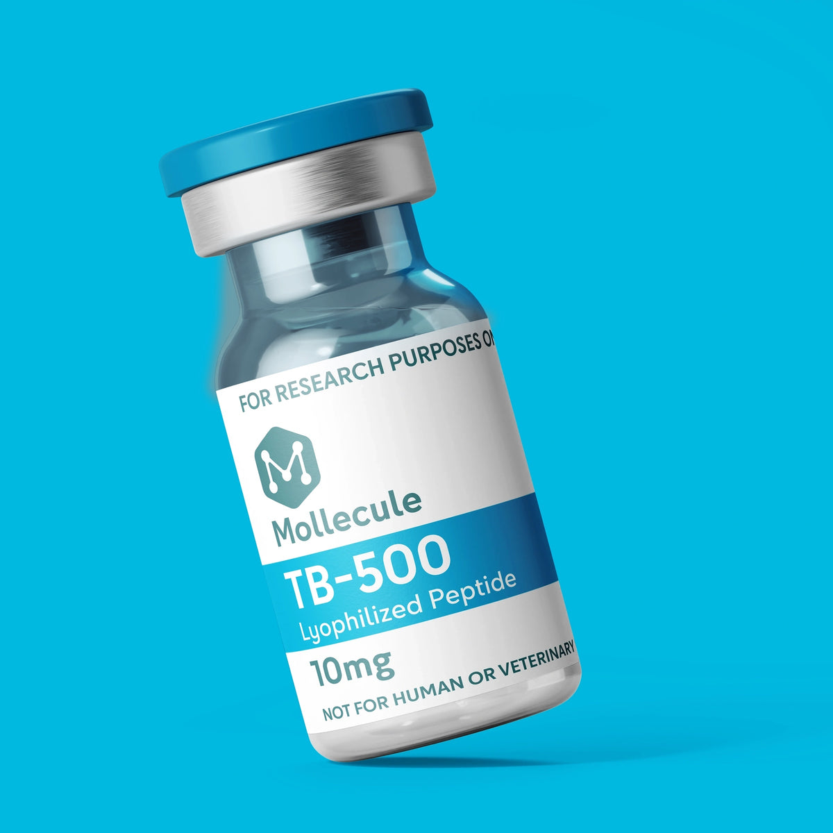 TB-500 lyophilized peptide vial