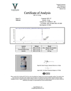 BPC-157 Certificate of Analysis